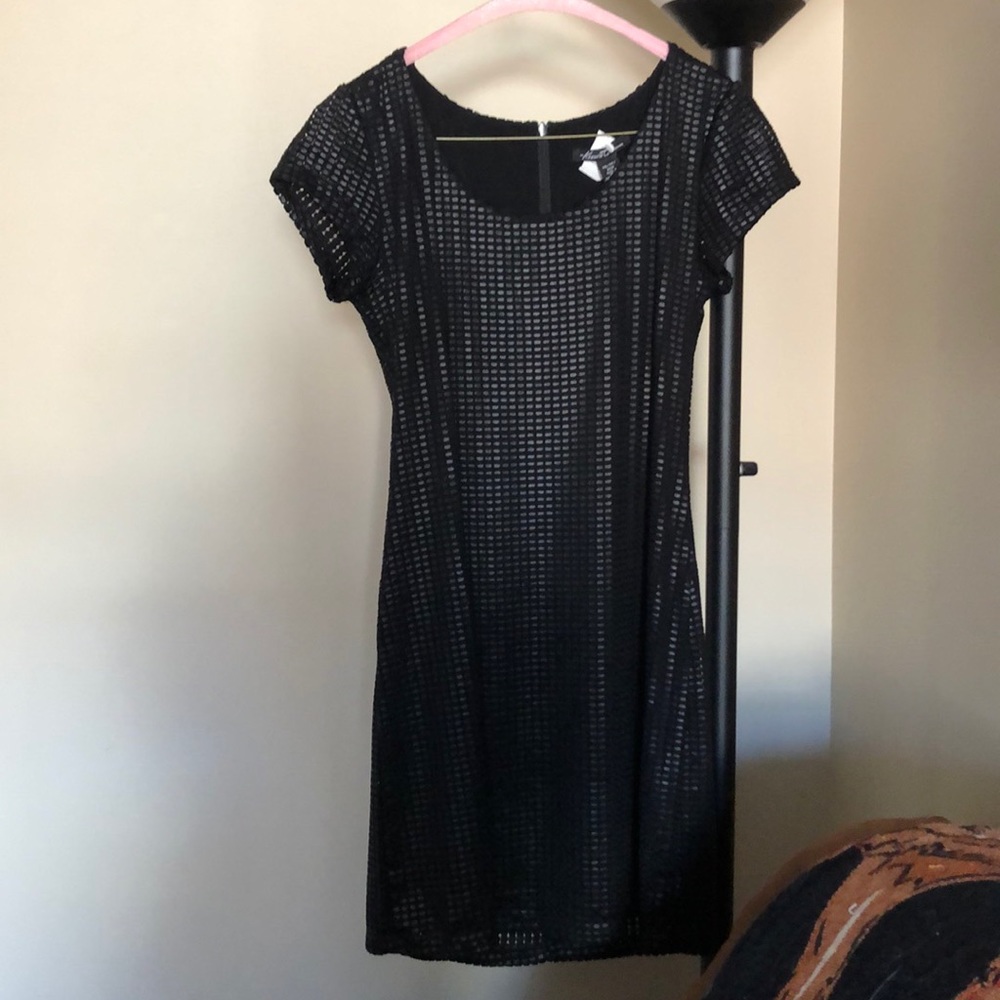 Kenneth Cole Black XS boxy dress
